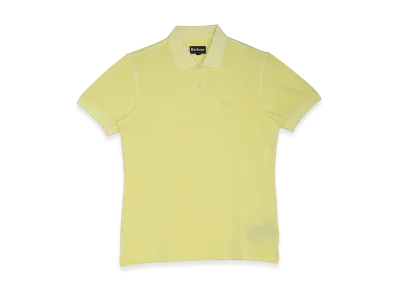 Barbour Washed Sport Polo Shirt "Lemon Zest"