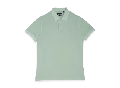 Barbour Washed Sport Polo Shirt "Dusty Mint"