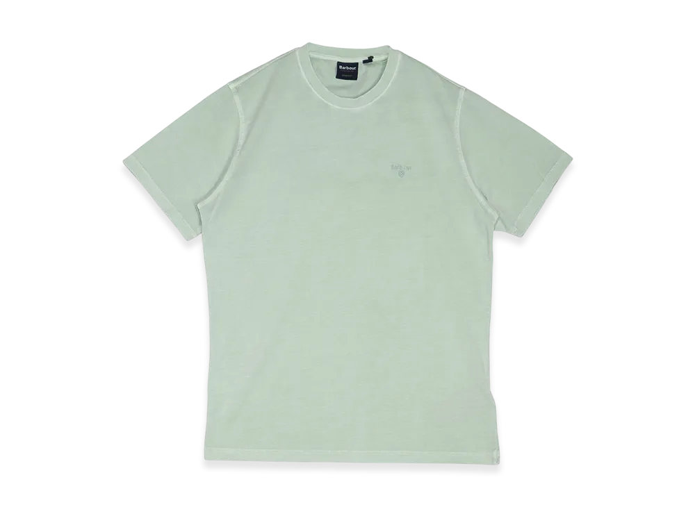 Barbour Garment Dyed Tee "Dusty Mint"
