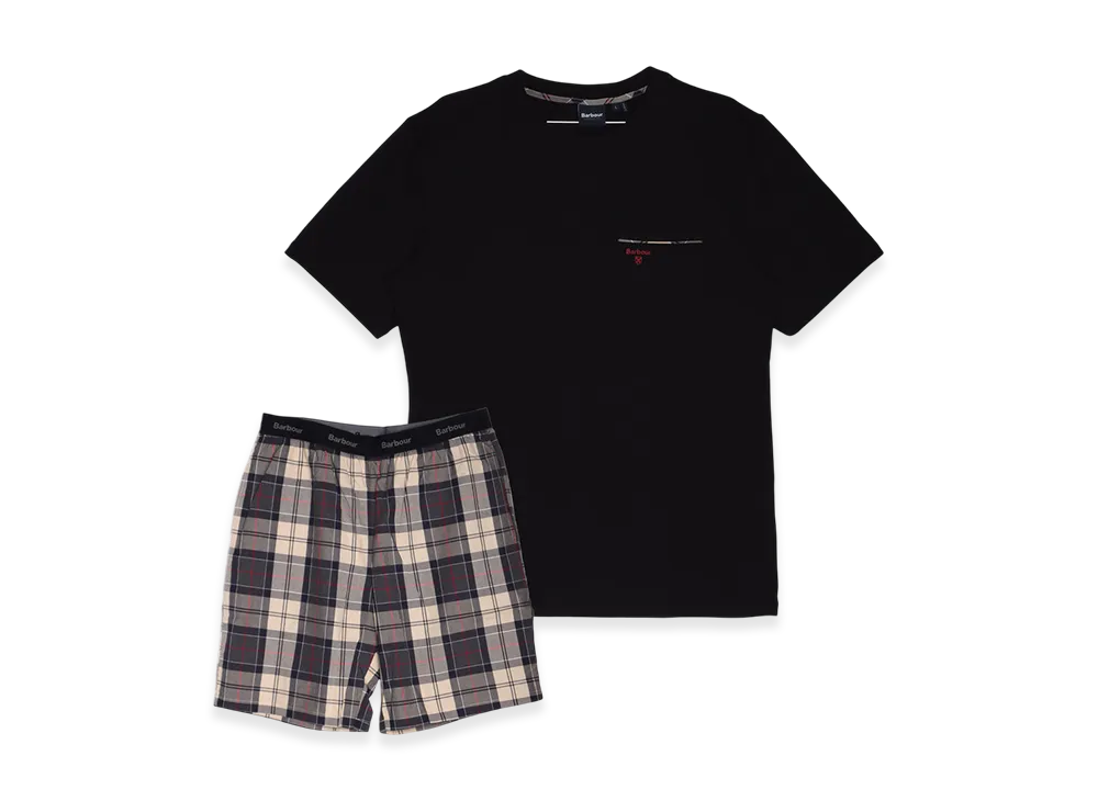 Barbour Bales Pajama Set "Stone Tartan"