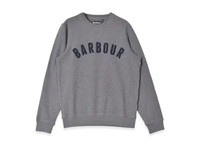 Barbour Prep Logo Crew Sweatshirt "Grey Marl"