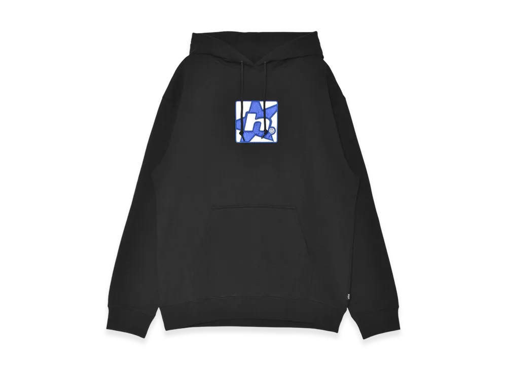 HUF H Star Hoodie "Black"
