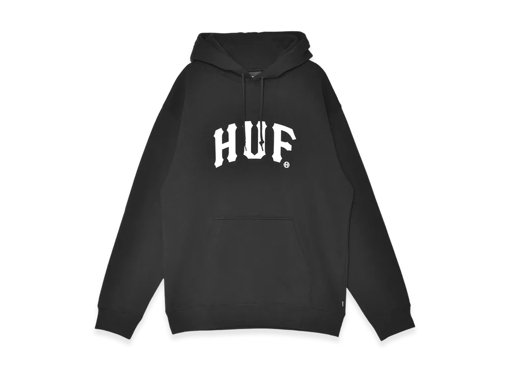 HUF Arch Pullover Hoodie "Black"