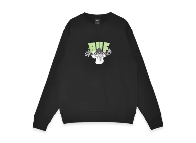 HUF Dazed Crewneck Sweatshirt "Black"
