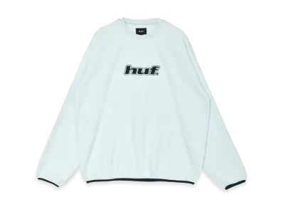 HUF H Dot Polar Fleece Crewneck Sweatshirt "Sky"