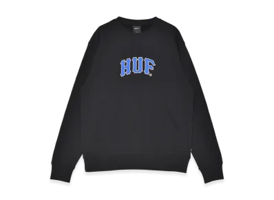 HUF Arch Applique Crewneck Sweat "Black"