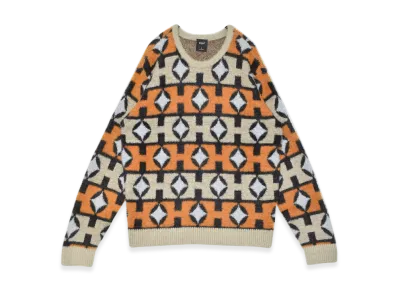 HUF Space Age Crewneck Sweater "Sunset"