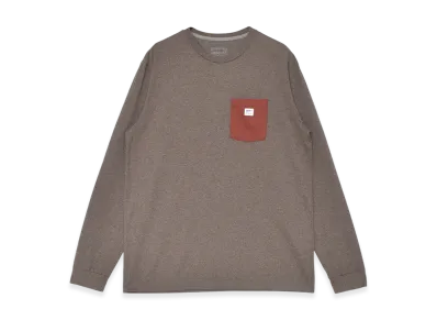 Patagonia Long Sleeve Shop Sticker Pocket Responsibility Long Sleeve T-Shirt "Marlow Brown"