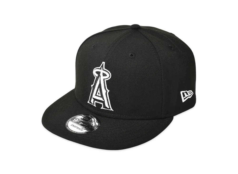 NEW ERA 9Fifty Cap Angels "Black/White"