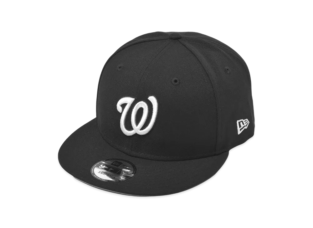 NEW ERA MLB Basic 9Fifty Assorted Colors Collection Washington Nationals "Black"