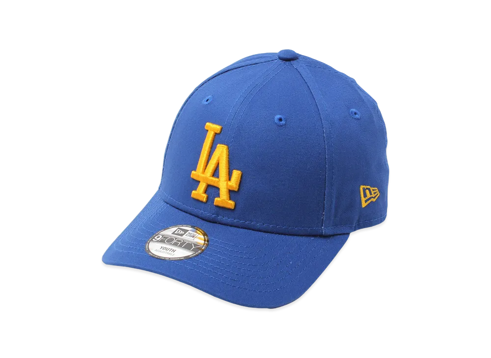 NEW ERA MLB League Essential 9Forty Cap Dodgers Kids "Blue/Yellow"