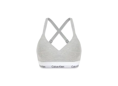 Calvin Klein Icon Cotton Modal Lift Bralette "Grey Heather"