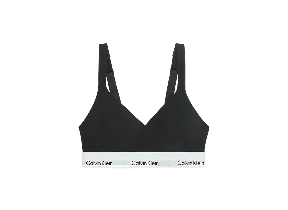 Calvin Klein Icon Cotton Modal Lift Bralette "Black"