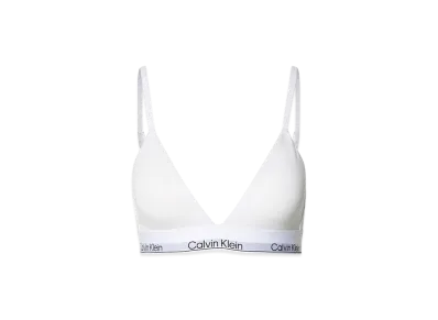 Calvin Klein Icon Cotton Modal Unlined Triangle "White"