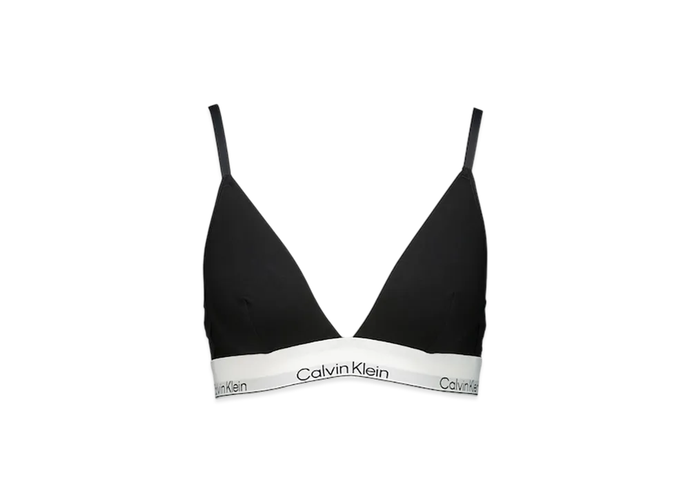 Calvin Klein Icon Cotton Modal Unlined Triangle "Black"