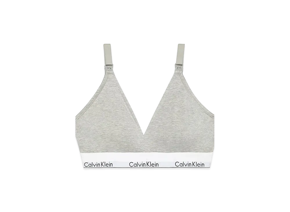 Calvin Klein Maternity Lightly Lined Triangle "Grey Heather"