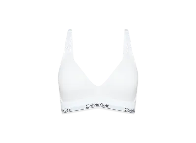 Calvin Klein Maternity Lightly Lined Triangle "White"