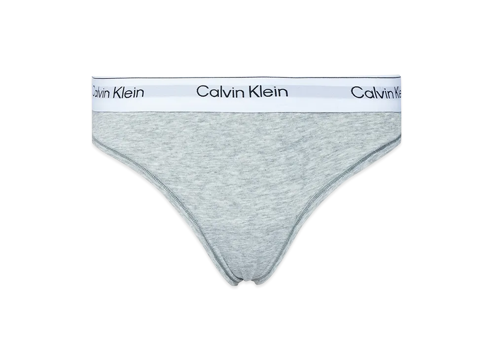 Calvin Klein Icon Cotton Modal Thong "Grey Heather"