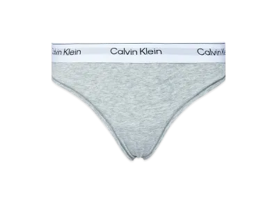 Calvin Klein Icon Cotton Modal Thong "Grey Heather"