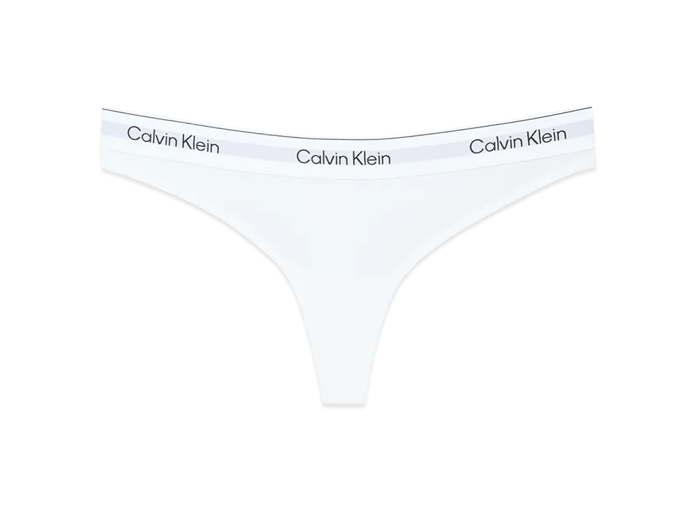 Calvin Klein Icon Cotton Modal Thong "White"