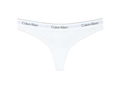 Calvin Klein Icon Cotton Modal Thong "White"