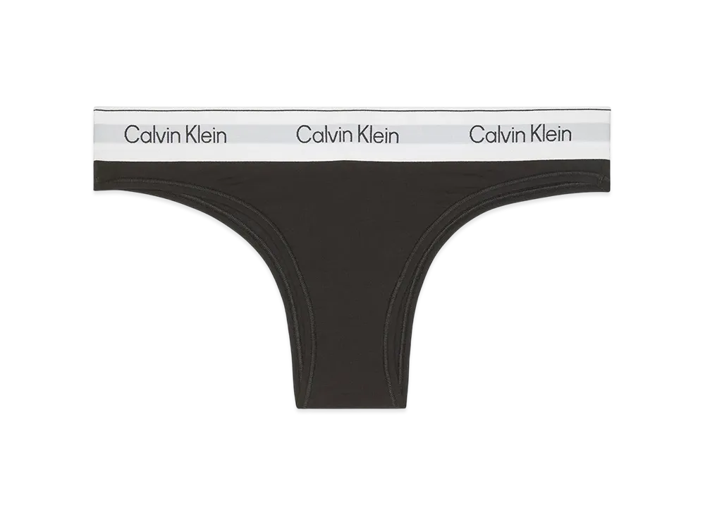 Calvin Klein Icon Cotton Modal Brazilian "Black"