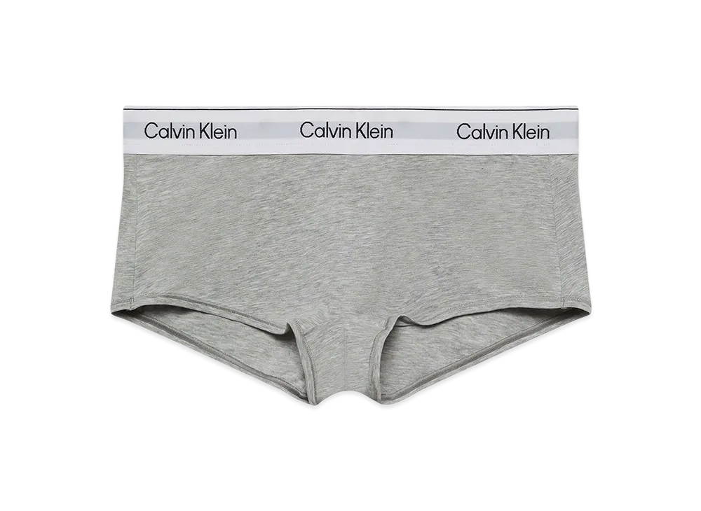 Calvin Klein Icon Cotton Modal Boy Short "Grey Heather"