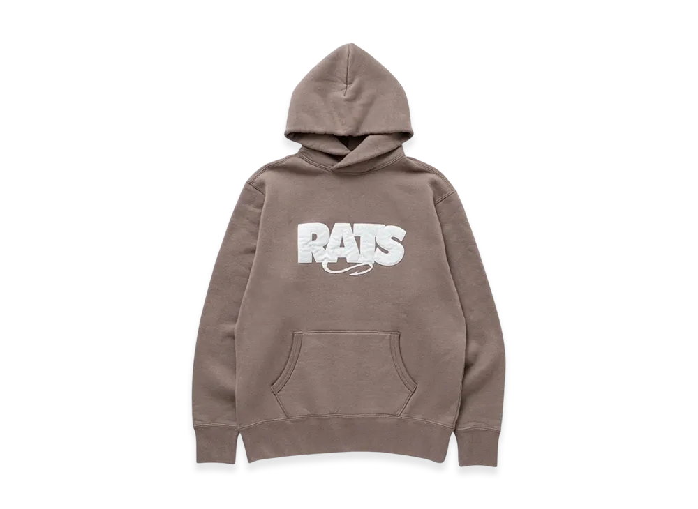 RATS Box Logo Hoodie "Khaki"