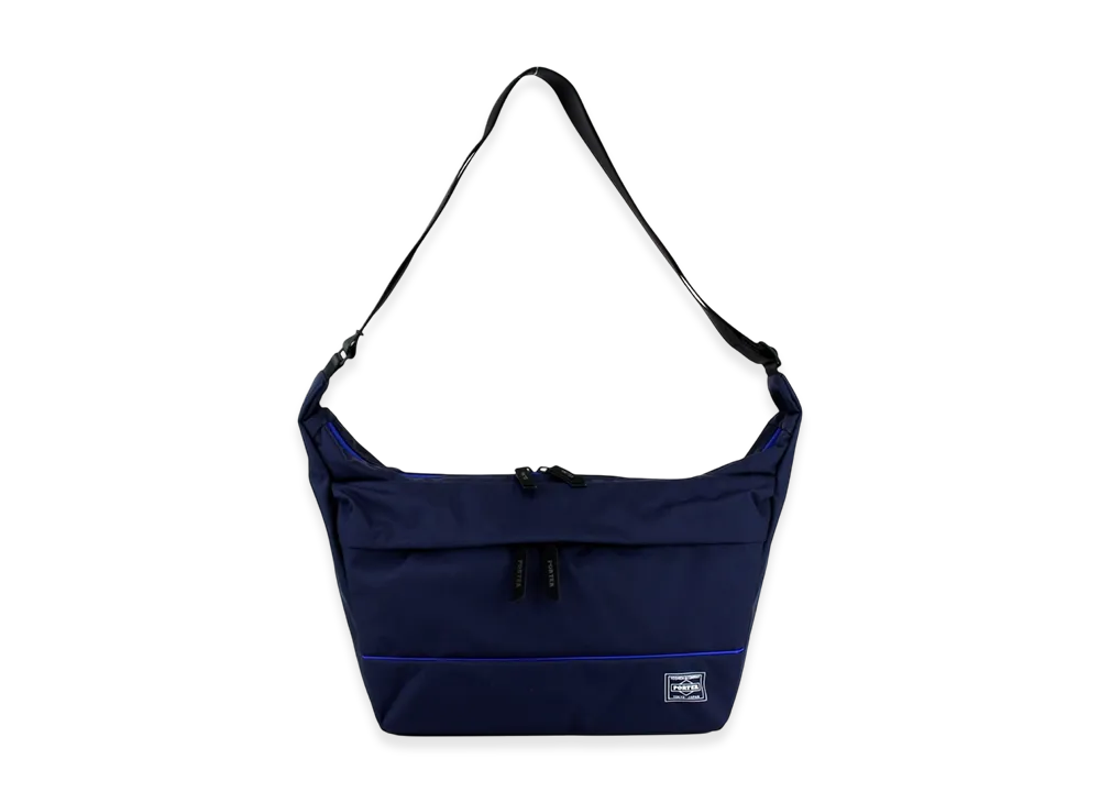 PORTER Mousse Shoulder Bag L "Navy"