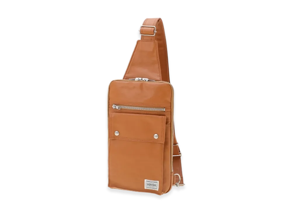 PORTER Freestyle Sling Shoulder Bag "Camel"