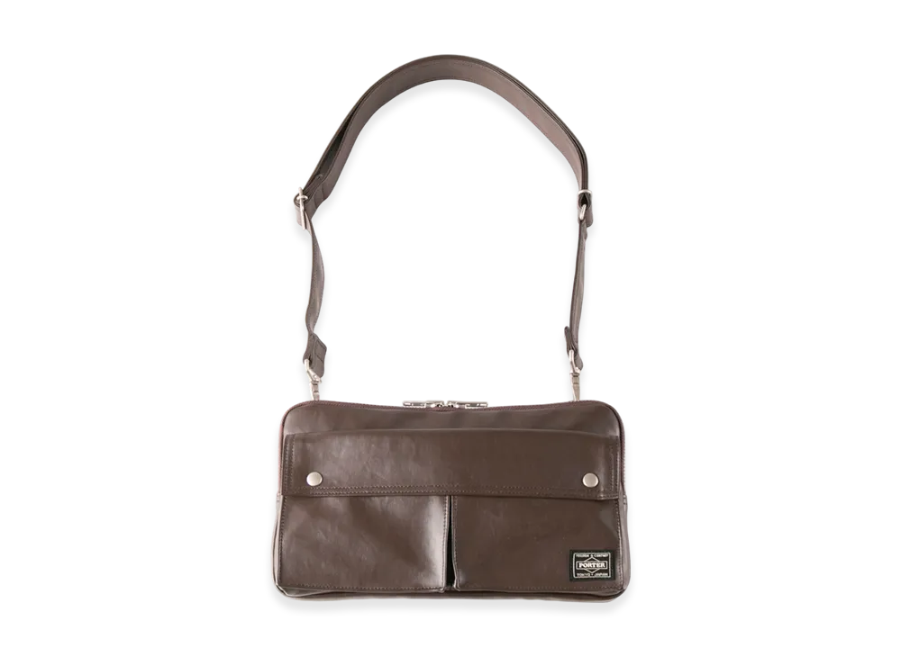 PORTER Freestyle Sling Shoulder Bag "Brown"