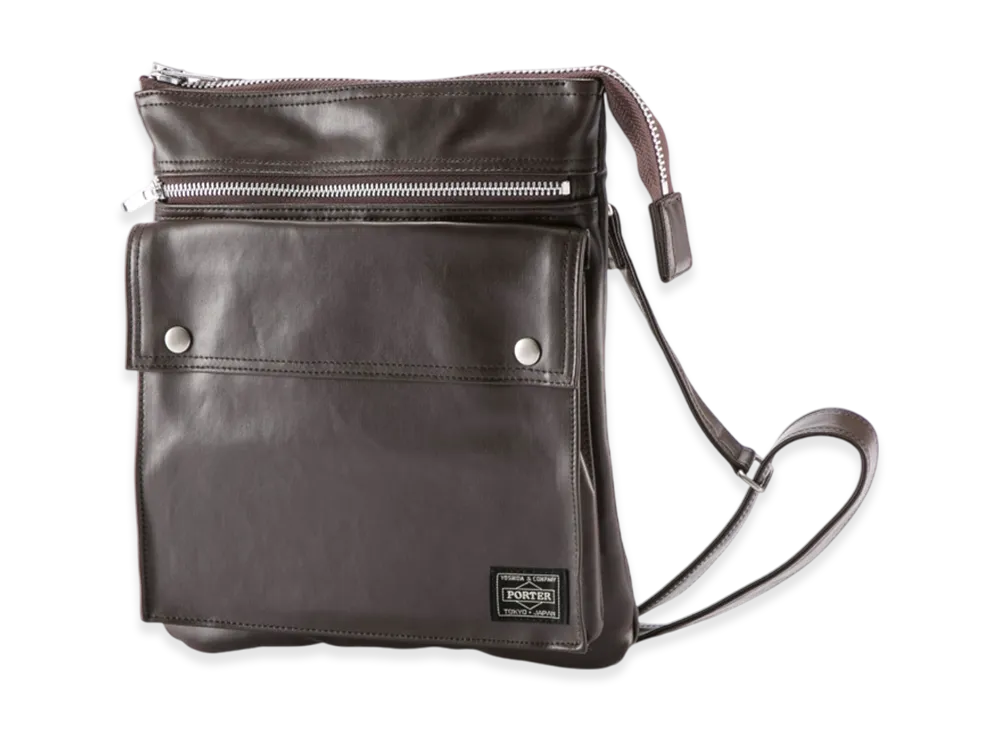 PORTER Freestyle Sling Shoulder Bag M "Brown"