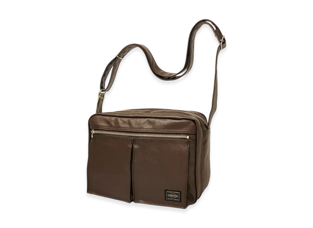 PORTER Freestyle Sling Shoulder Bag "Brown"