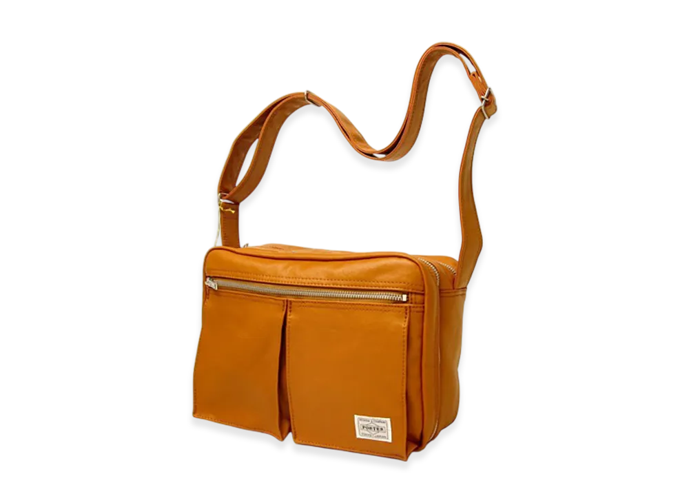 PORTER Freestyle Sling Shoulder Bag "Camel"