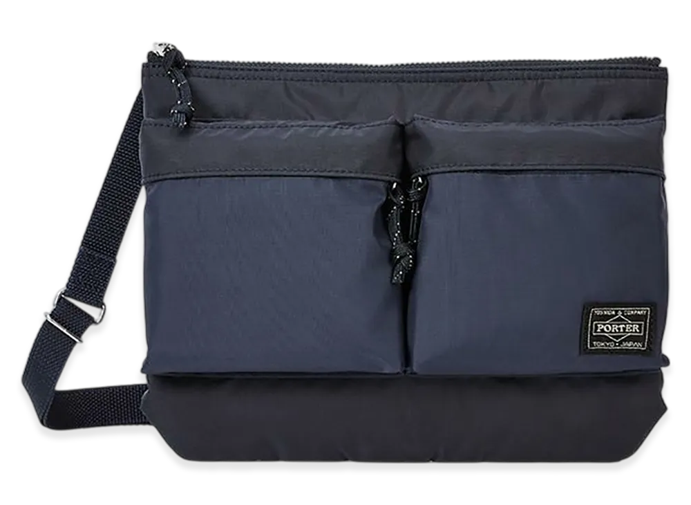 PORTER Force Shoulder Bag "Navy"