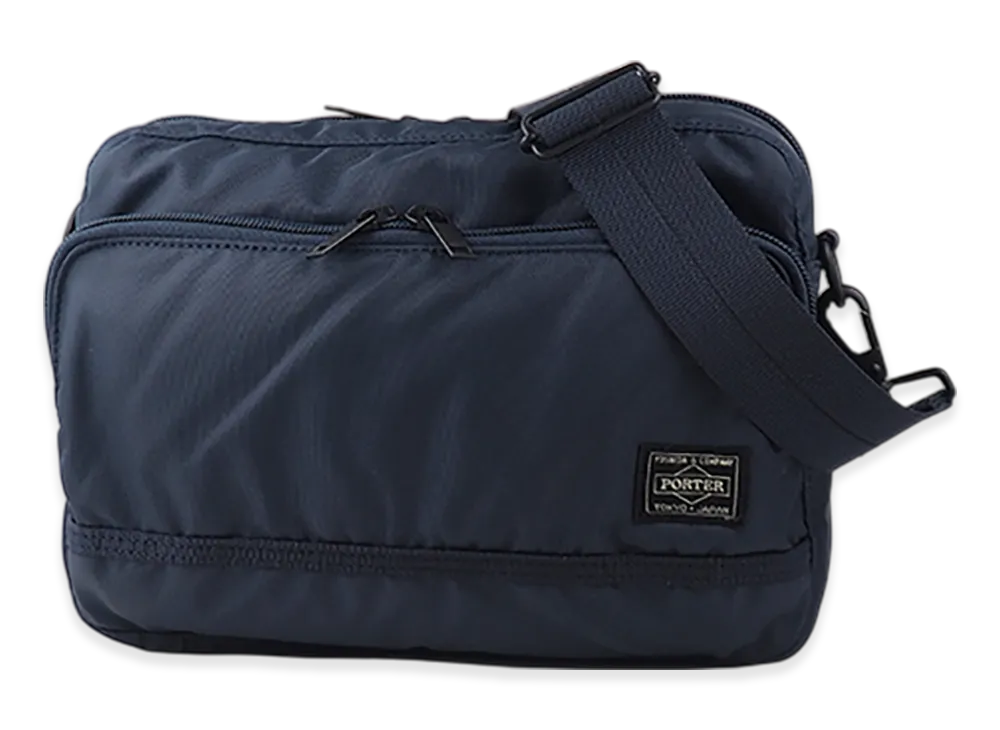 PORTER Flash Shoulder Bag "Navy"