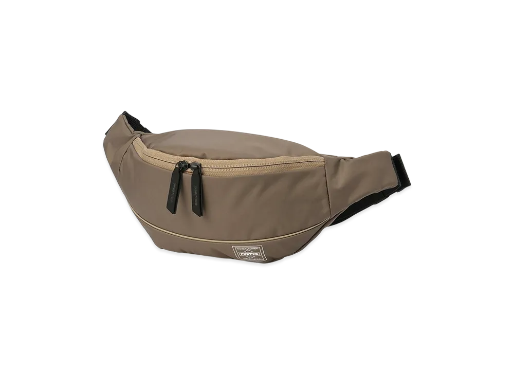 PORTER Mousse Waist Bag L "Greige"