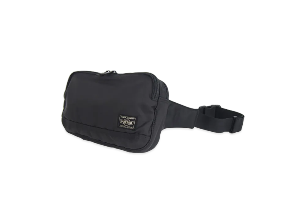 PORTER Flash Waist Bag "Black"