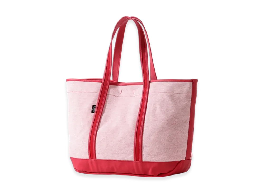 PORTER Boyfriend Tote Chambray Tote Bag L "Red"