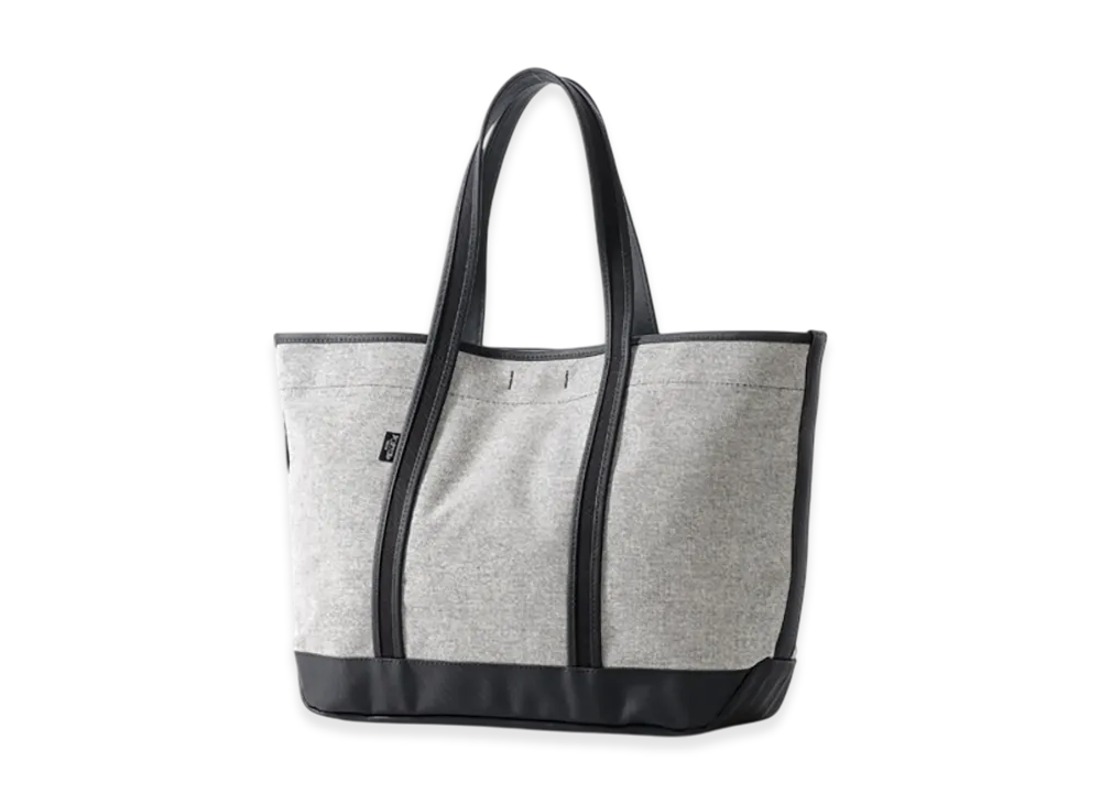 PORTER Boyfriend Tote Chambray Tote Bag L "Black"