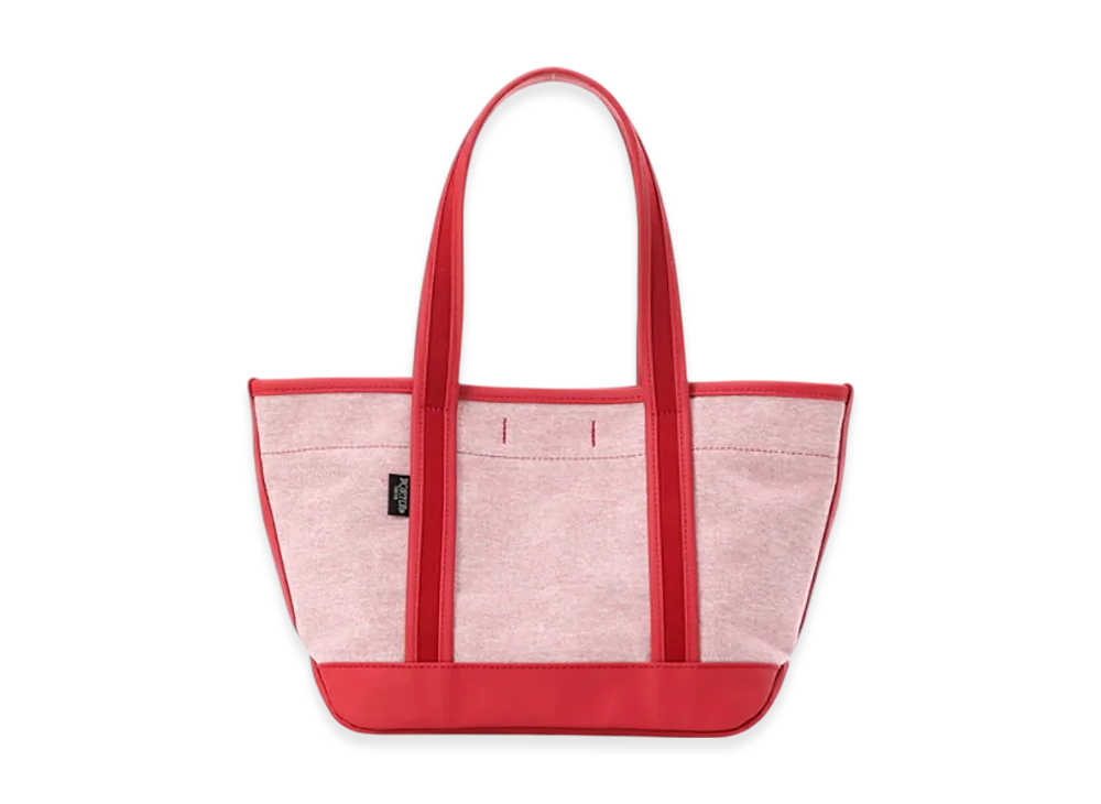 PORTER Boyfriend Tote Chambray Tote Bag S "Red"