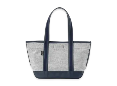 PORTER Boyfriend Tote Chambray Tote Bag S "Navy"