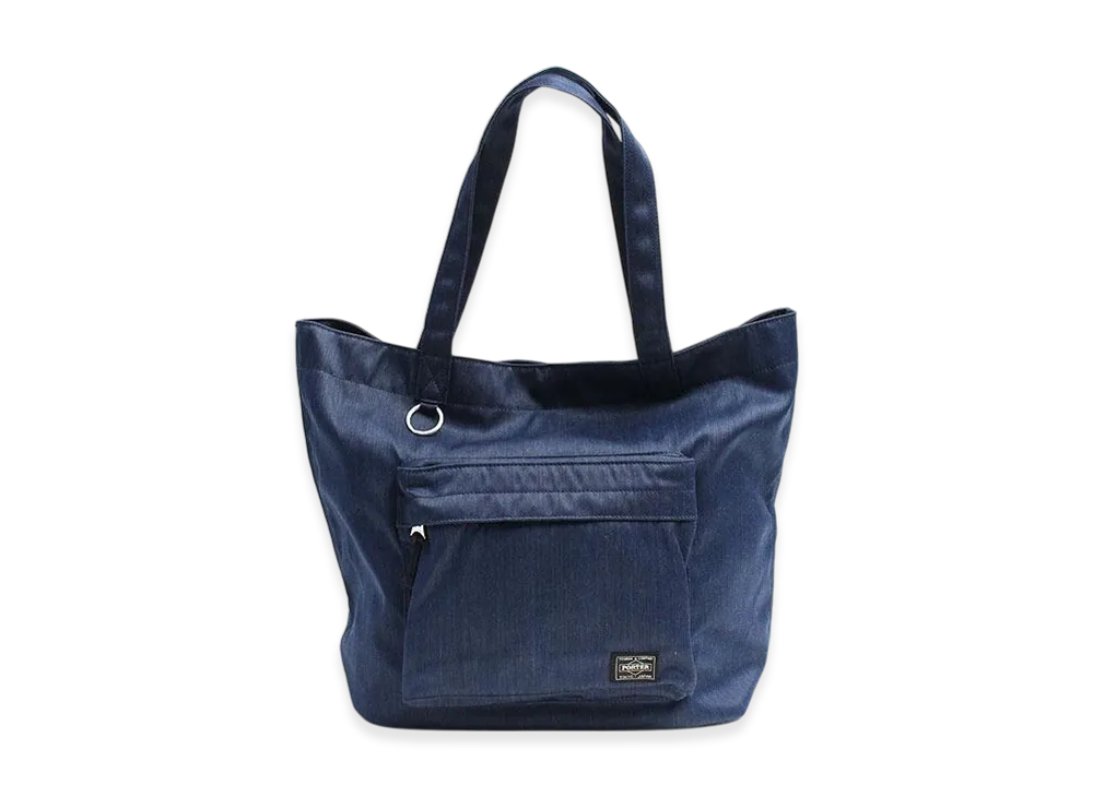 PORTER denim tote bag "Navy"