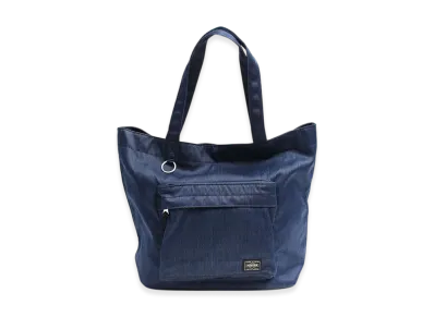 PORTER denim tote bag "Navy"