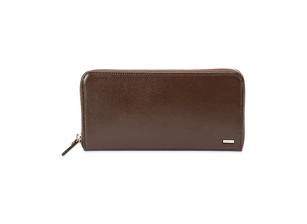 PORTER Sheen Long Wallet "Brown"