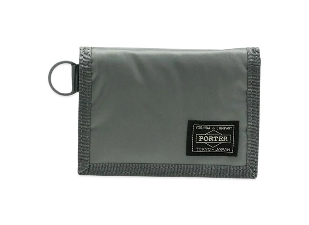 PORTER Capsule Wallet "Gray"