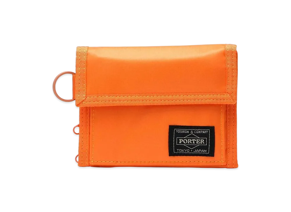 PORTER Capsule Wallet "Orange"