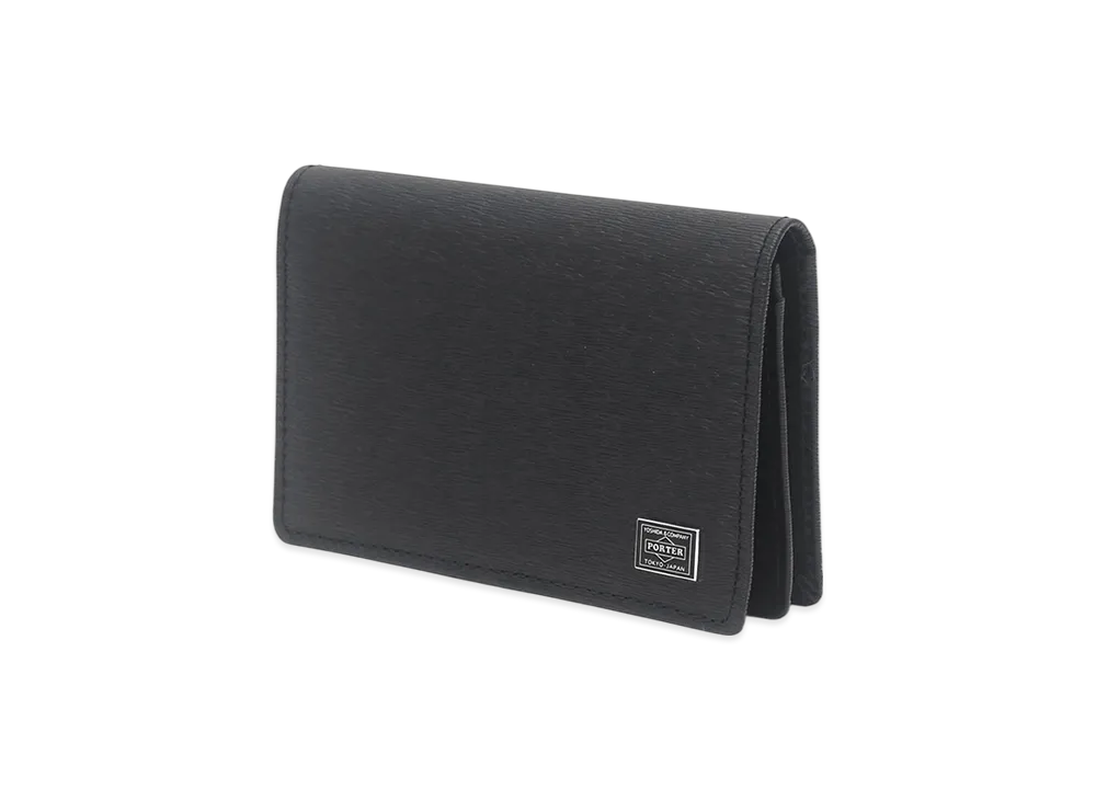 PORTER Current Card Case "Black"