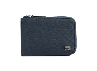 PORTER Current Coin & Pass Case "Navy"
