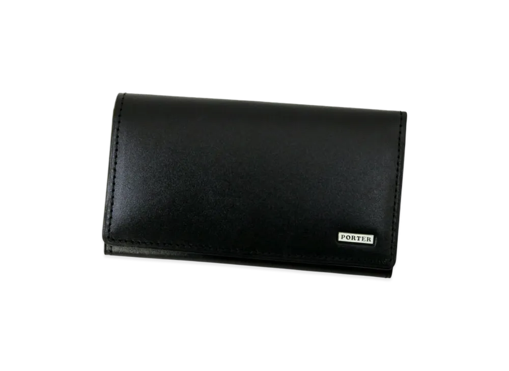 PORTER Sheen Key Case "Black"